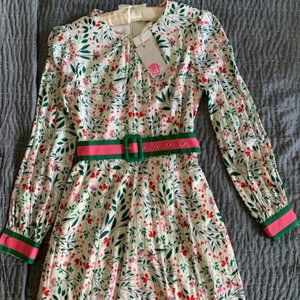 Boden Victoria Midi Dress Size 2 (NEW with Tags)